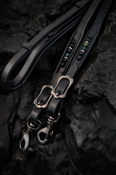 Hovedbilde Top Reiter Orka Lærtøyler m/stoppere