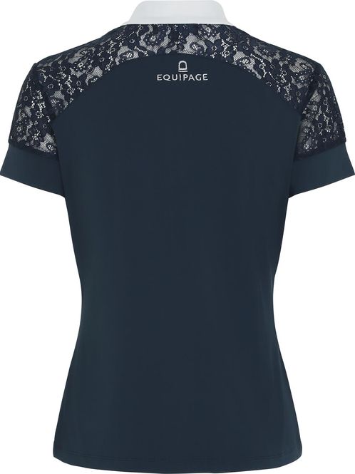 Hovedbilde Equipage Brooke kortermet stevneskjorte  Navy