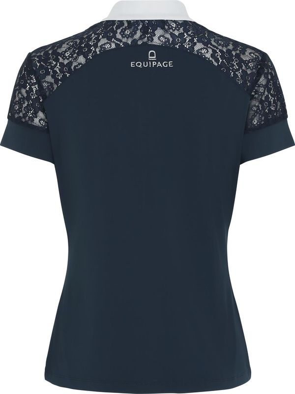 Equipage Brooke kortermet stevneskjorte  Navy