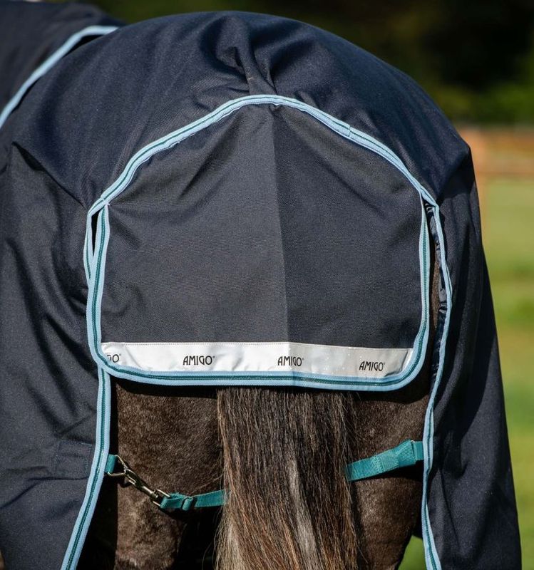 Amigo 1200D Ponni Plus 250gr - Navy/Aqua/Turquoise