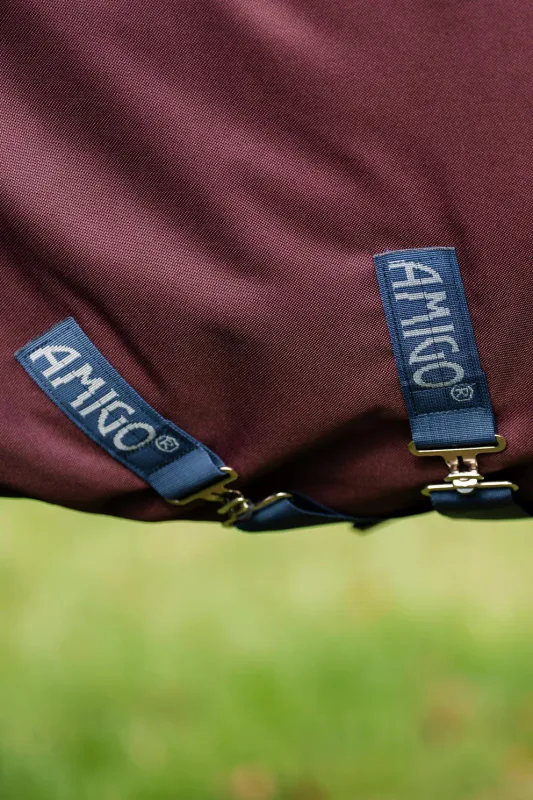 Amigo 1200D 100g -  Burgundy/Navy & Titanium Grey