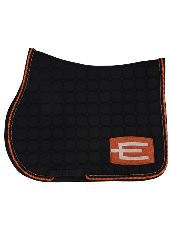 E- Logo Sprang Schabrak Sort/Kopper 