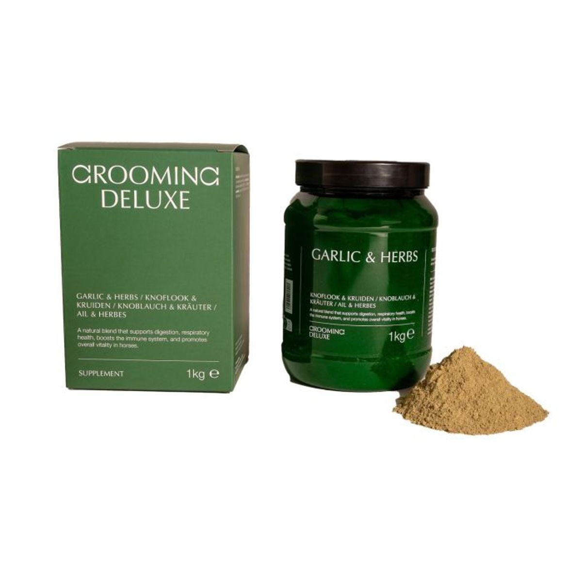 Grooming Deluxe Garlic & Herbs 1kg