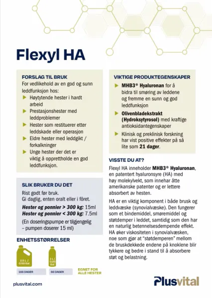 Hovedbilde Plusvital Flexyl HA