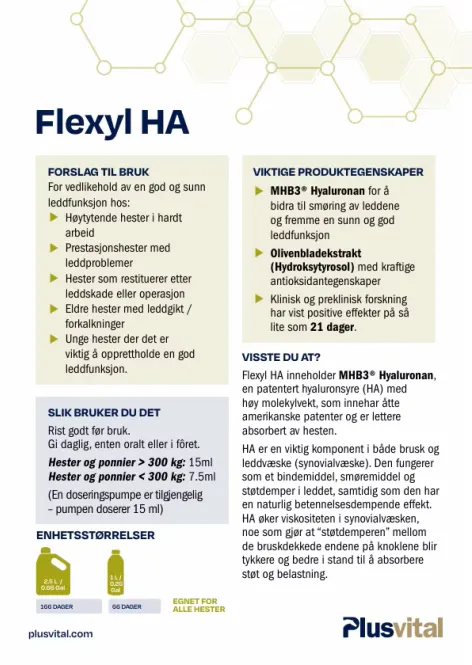Hovedbilde Plusvital Flexyl HA