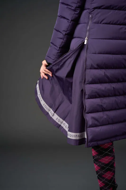 Equipage Candice 2.0 Parka-  Purple Pennant