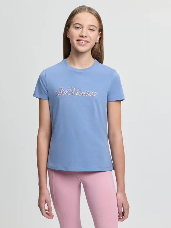 LeMieux Arianna T-skjorte til Junior - Powder Blue