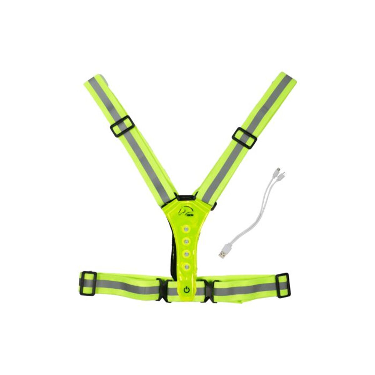 Refleksvest m/LED-Lys - Barn