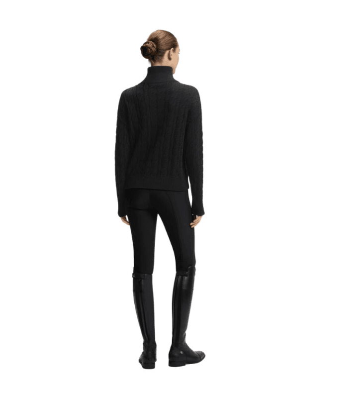 Boss Ella Half Zip Strikkegenser 
